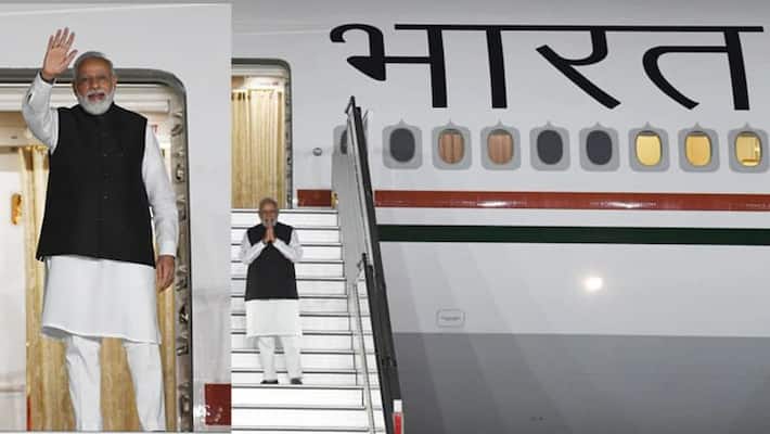 PM modi arrives in rome to attend G20 Summit PM modi arrives in rome to attend G20 Summit