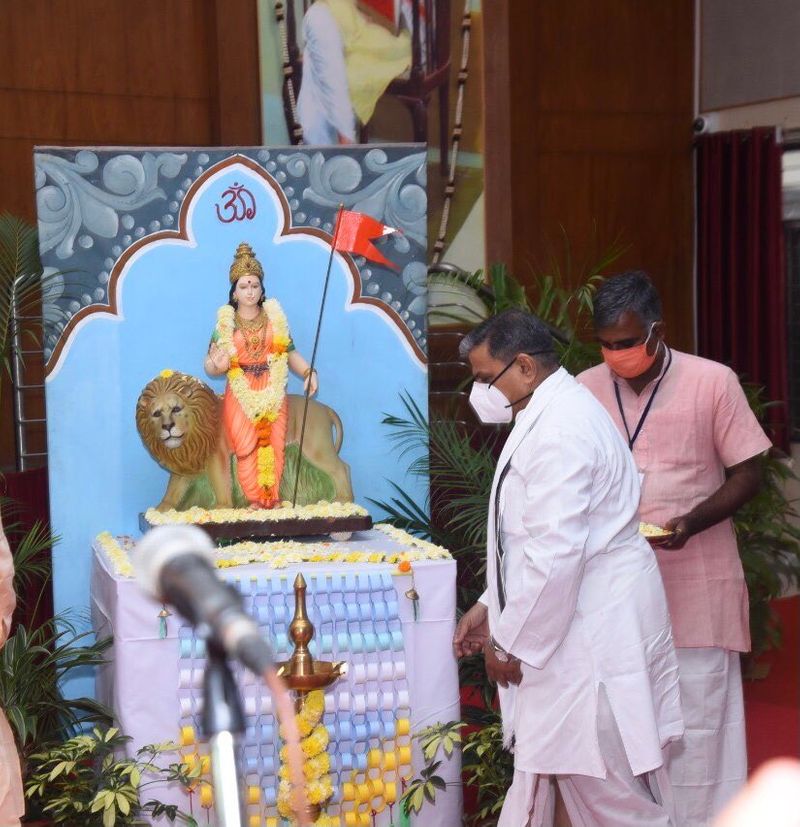 RSS Baithak inaugurated by Mohan Bhagwat in Dharwad grg
