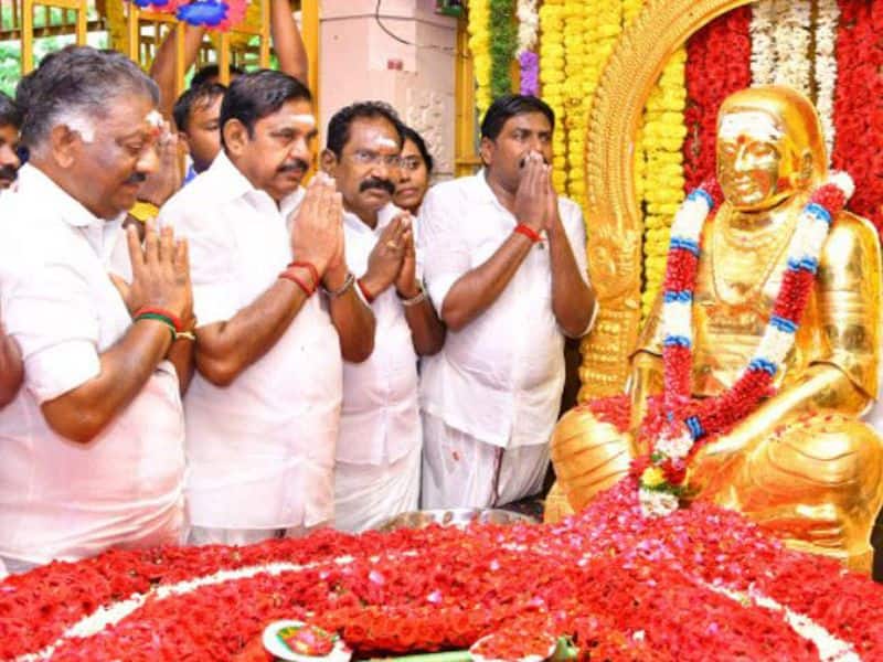 Former minister Sellur Raju has said that  thevar  gold armor belongs to AIADMK