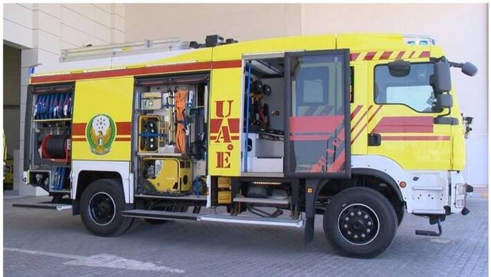 Oxygen cylinders explode near Yas Island in UAE Oxygen cylinders explode near Yas Island in UAE