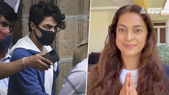 Juhi Chawla stands surety for aryan khan in drug case Juhi Chawla stands surety for aryan khan in drug case