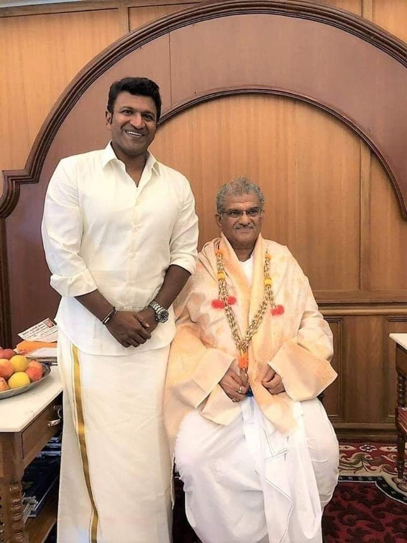 Mantralaya Mutt and puneeth rajkumar is an indivisible relationship