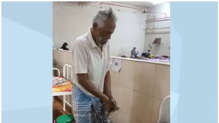 Covid patient father abandoned by children in Hospital Covid patient father abandoned by children in Hospital