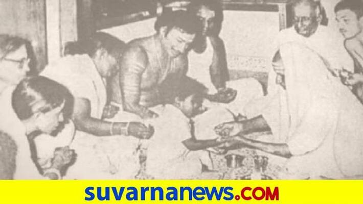 Sindagi Math Shantaveera Swamiji Linga Deeksha to Puneeth Rajkumar grg Sindagi Math Shantaveera Swamiji Linga Deeksha to Puneeth Rajkumar grg