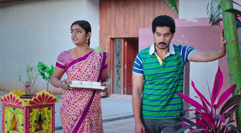 Anand Rao gets aggressive and lashes out at Karthik in todays Karthika deepam serial episode