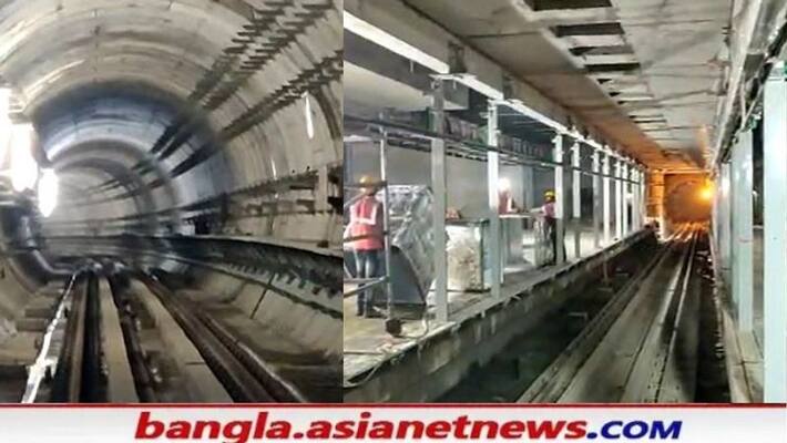 The work of Howrah metro station is in the final stage says engineer RTB The work of Howrah metro station is in the final stage says engineer RTB
