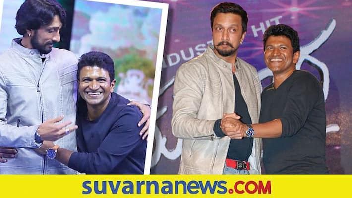 Kiccha Sudeep changed his twitter DP after 13 years and placed puneeth picture Kiccha Sudeep changed his twitter DP after 13 years and placed puneeth picture