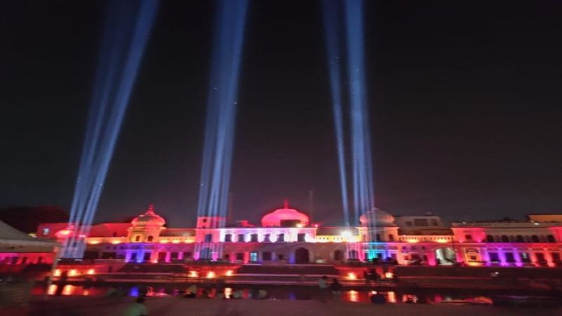 Diwali 2021, see amazing pictures of Ram Janm Bhumi Ayodhya decorated before festival