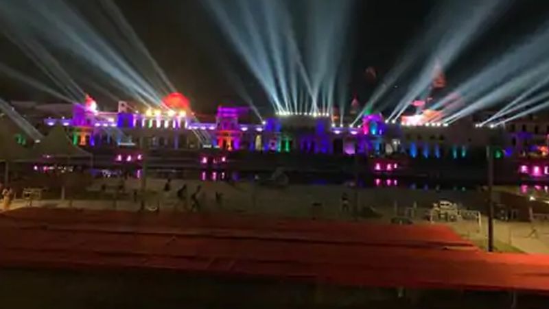 Diwali 2021, see amazing pictures of Ram Janm Bhumi Ayodhya decorated before festival