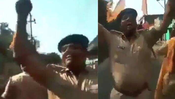 Fake video viral Tripura Police supported the rioters Fake video viral Tripura Police supported the rioters