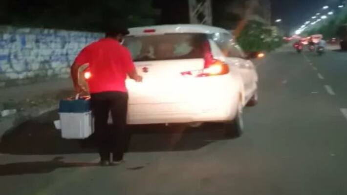 Telangana CEO Shashank Goyal Clarifies over Shifting VVpat in Private Car Telangana CEO Shashank Goyal Clarifies over Shifting VVpat in Private Car