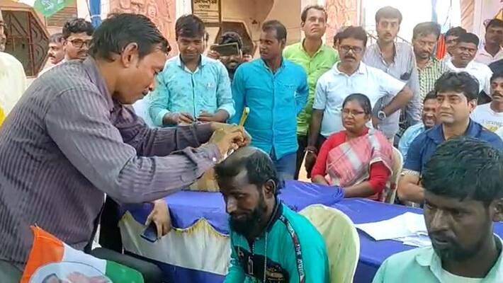 almost thousand people joins TMC after quits from another party in Bankura bmm almost thousand people joins TMC after quits from another party in Bankura bmm