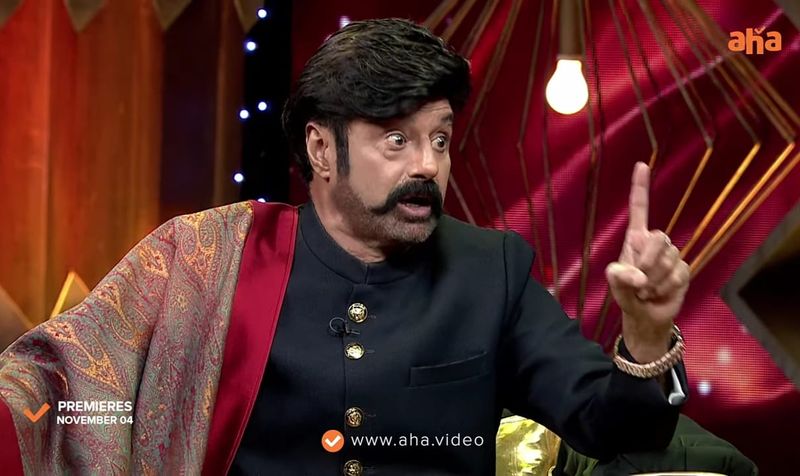 unstoppable talk show a political conversation between blakrishna and mohan babu