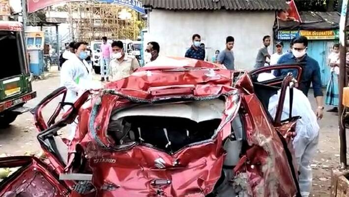 Forensic team investigating the death of Teesta Biswas bpsb Forensic team investigating the death of Teesta Biswas bpsb