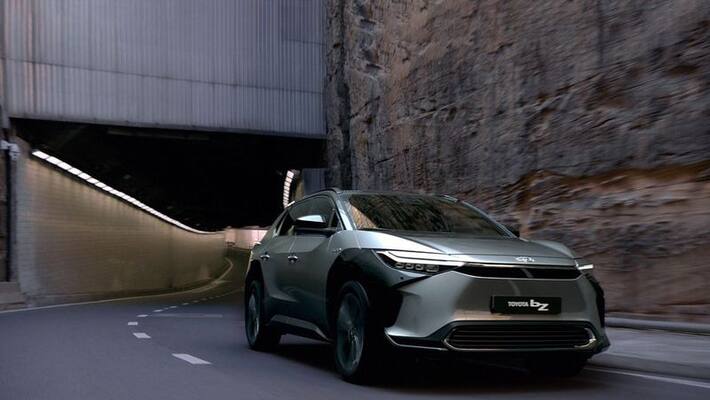 Toyota bZX4 SUV breaks cover as its first all-electric car Toyota bZX4 SUV breaks cover as its first all-electric car