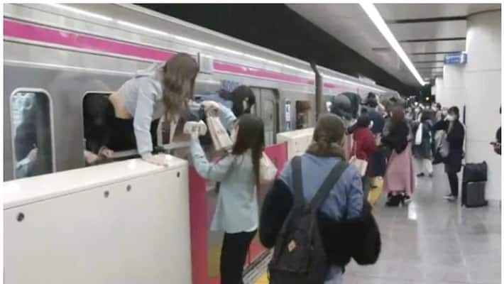 Man Dressed As Joker, Knife In Hand, Sets Tokyo Train On Fire Man Dressed As Joker, Knife In Hand, Sets Tokyo Train On Fire