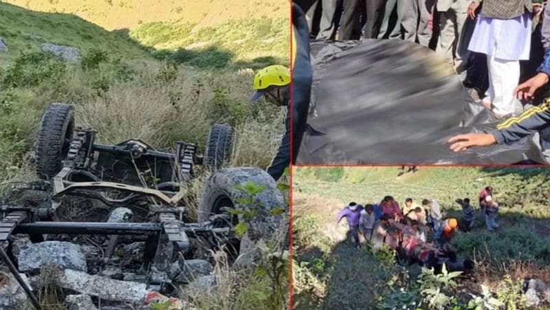 Uttarakhand Accident Dehradun Overloading fore due to accident Bolero being driven by an untrained owner it fell into ditch
