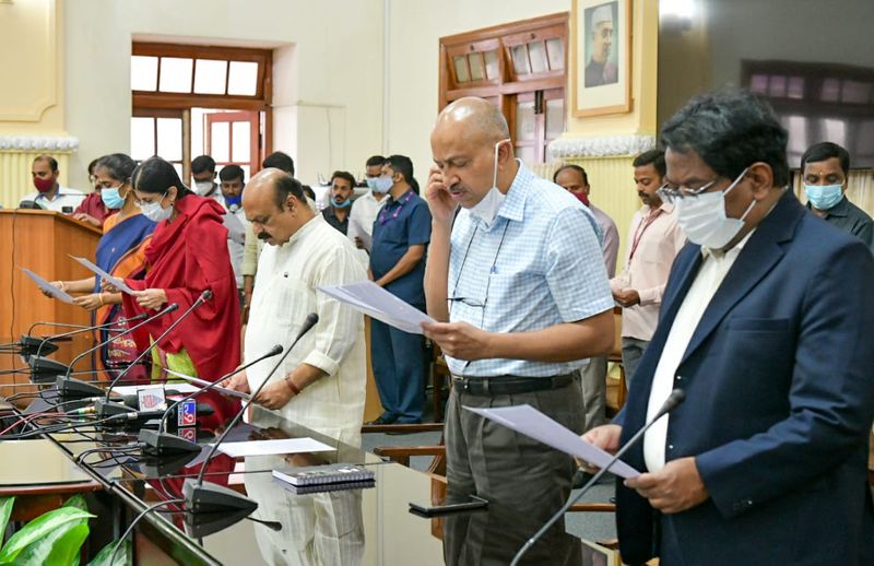 CM Basavaraj Bommai Talks Over National Unity Day grg