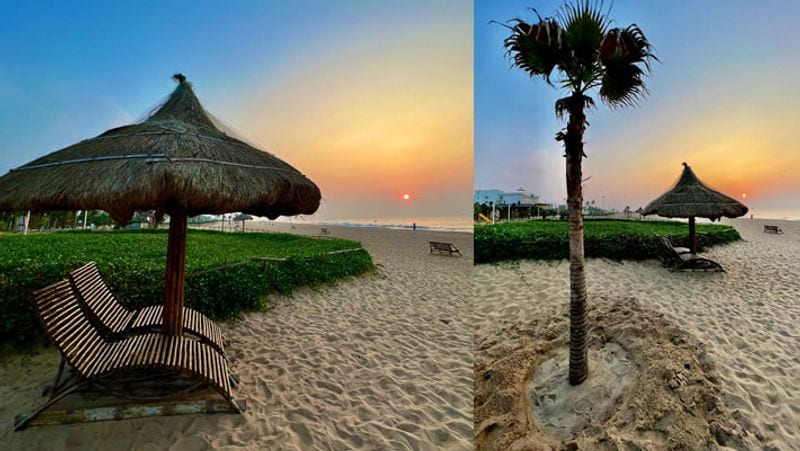 Incredible Nature Famous sand artist Sudarsan Pattnaik shared beautiful pictures of the sea of Puri on social media