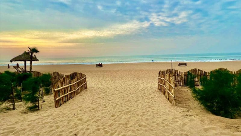 Incredible Nature Famous sand artist Sudarsan Pattnaik shared beautiful pictures of the sea of Puri on social media