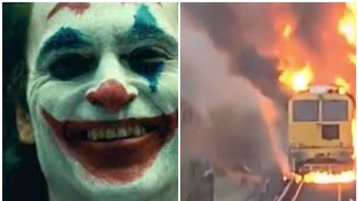 Man in Batmans Joker costume attacked Tokyo train Man in Batmans Joker costume attacked Tokyo train