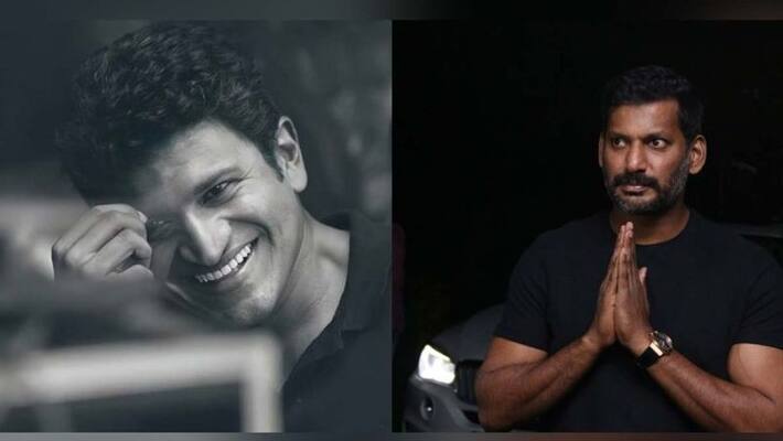 actor vishal promise take care to 1800 students education support from puneeth rajkumar actor vishal promise take care to 1800 students education support from puneeth rajkumar