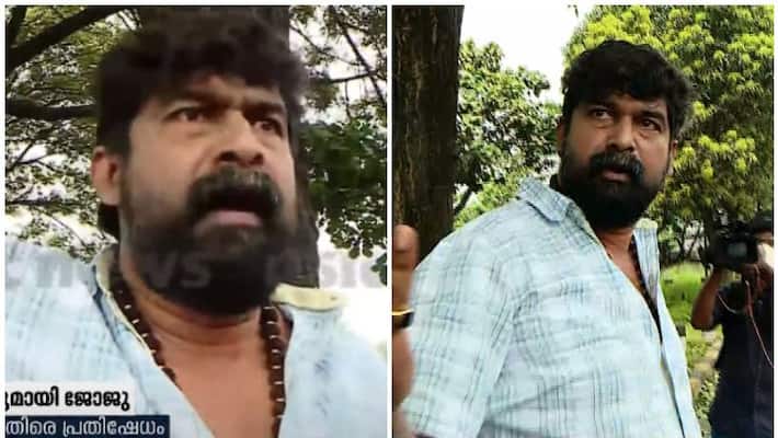 police arrested youth congress leader for attacking joju george car police arrested youth congress leader for attacking joju george car