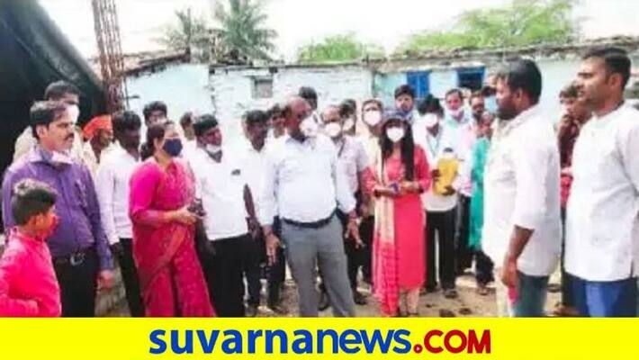 Villagers Faces Problems for Earthquake in Kalaburagi grg Villagers Faces Problems for Earthquake in Kalaburagi grg