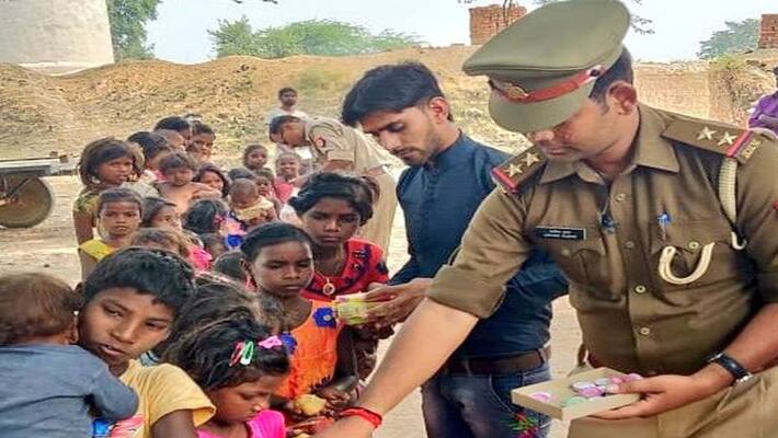 Diwali 2021, uttar pradesh, police top officers will celebrate diwali with poor children Diwali 2021, uttar pradesh, police top officers will celebrate diwali with poor children