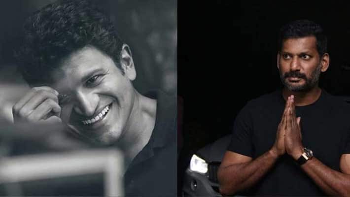 Actor Vishal to sponsor education of 1800 students funded by late actor Puneeth Rajkumar...Accumulated compliments Actor Vishal to sponsor education of 1800 students funded by late actor Puneeth Rajkumar...Accumulated compliments