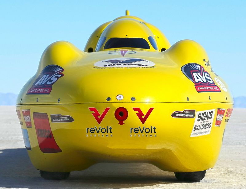 Team Vesco 444 Little Giant Broke The National EV Speed Record With 353 MPH