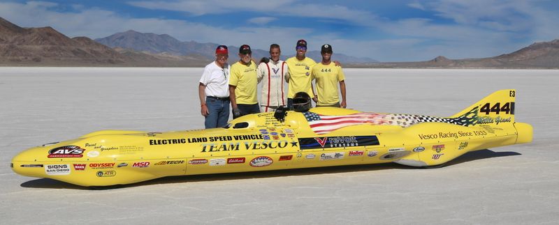 Team Vesco 444 Little Giant Broke The National EV Speed Record With 353 MPH