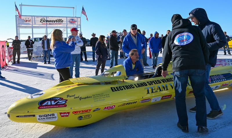 Team Vesco 444 Little Giant Broke The National EV Speed Record With 353 MPH