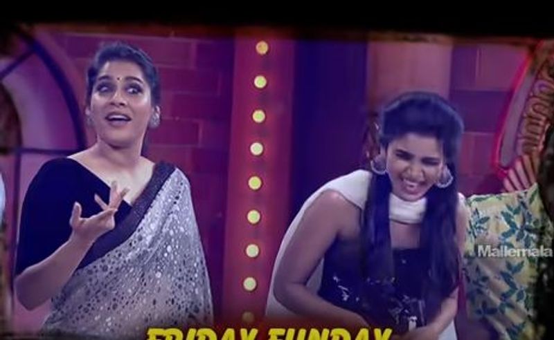jabardasth varsha complaints to roja on team leader bhaskar