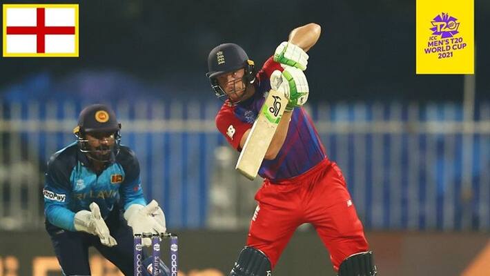 T20 World Cup 2021 Jos Buttler help England to set 164 run target to Srilanka in Sharjah ckm T20 World Cup 2021 Jos Buttler help England to set 164 run target to Srilanka in Sharjah ckm