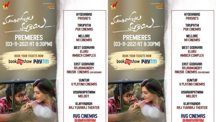 prabhas fans arranges special premiers for hero santhosh shoban manchi rojulu vachhayi movie prabhas fans arranges special premiers for hero santhosh shoban manchi rojulu vachhayi movie