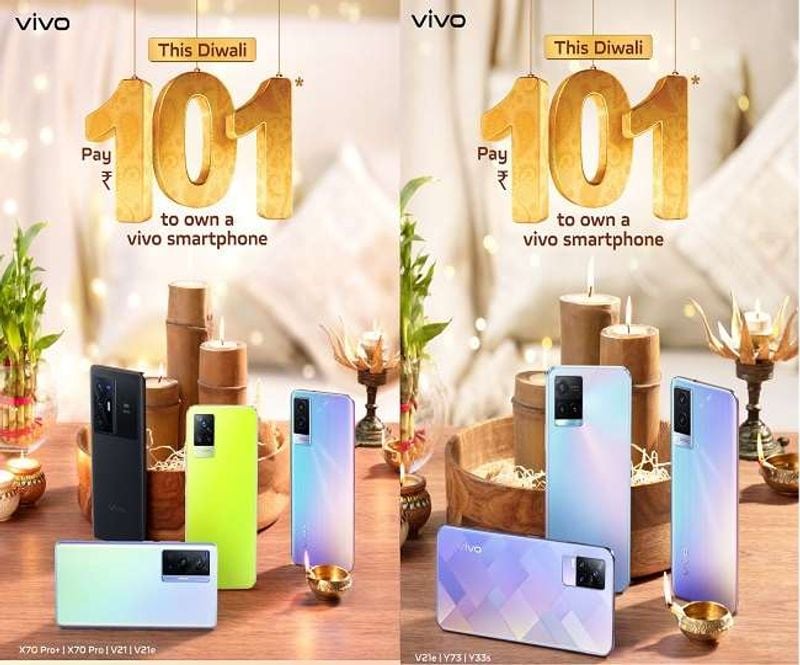 Vivo Diwali Offer: Buy Any Smartphone For Just Rs 101, One Time Screen Replacement Also