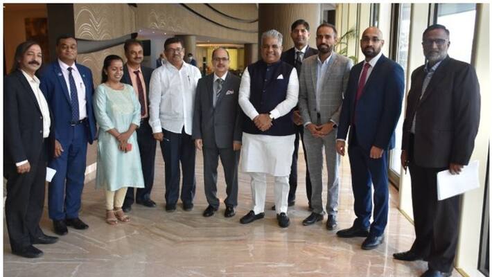 indian volunteer delegation meet minister bhoopendra yadav in Saudi Arabia indian volunteer delegation meet minister bhoopendra yadav in Saudi Arabia