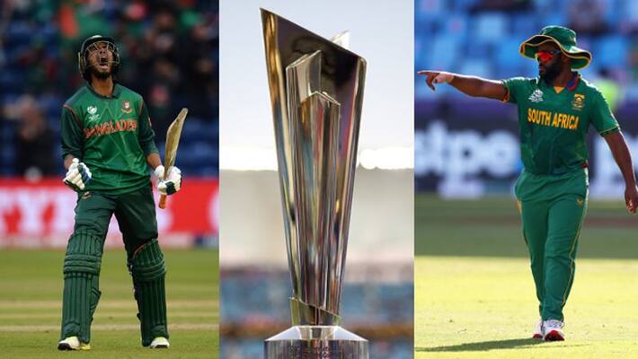ICC T20 World Cup South Africa Won the toss and Elected to Bowl first against Bangladesh in Abu Dhabi kvn ICC T20 World Cup South Africa Won the toss and Elected to Bowl first against Bangladesh in Abu Dhabi kvn