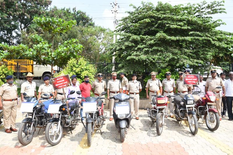89 Accused Arrested in 77 Theft Cases in Gadag grg