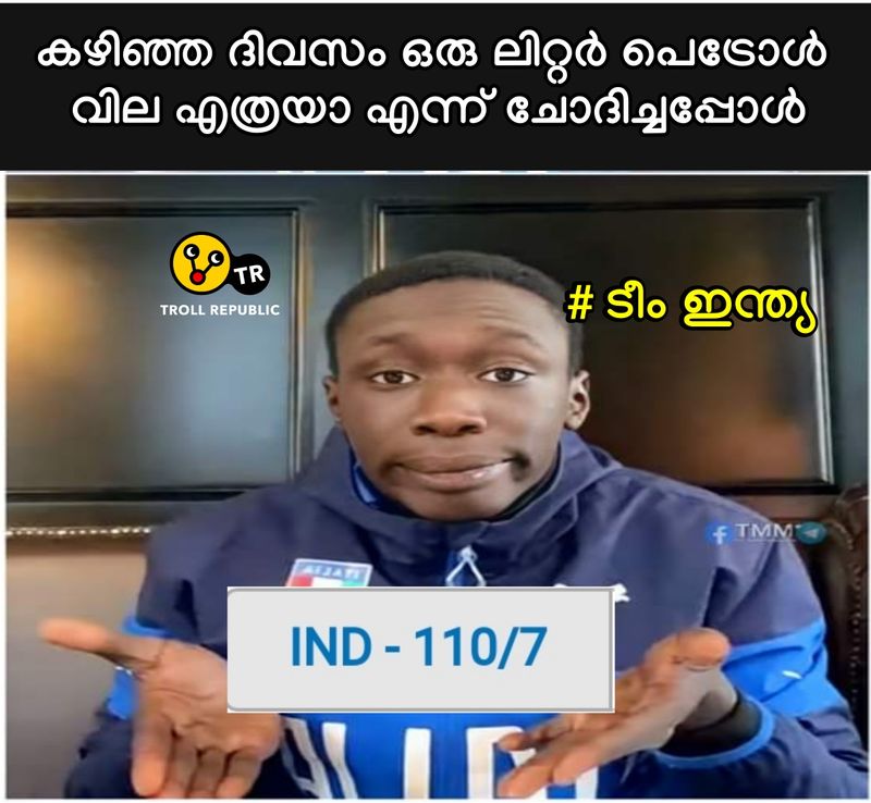 troll on Joju s protests against congress petrol price hike strike