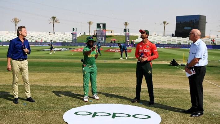 T20 World Cup 2021 Super 12 SA vs BAN Toss South Africa opt to bowl T20 World Cup 2021 Super 12 SA vs BAN Toss South Africa opt to bowl