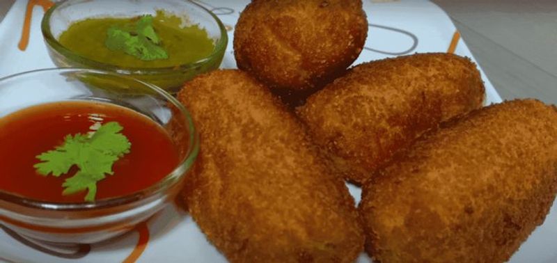 Tastiest and yummiest bread cutlet recipe full details in telugu