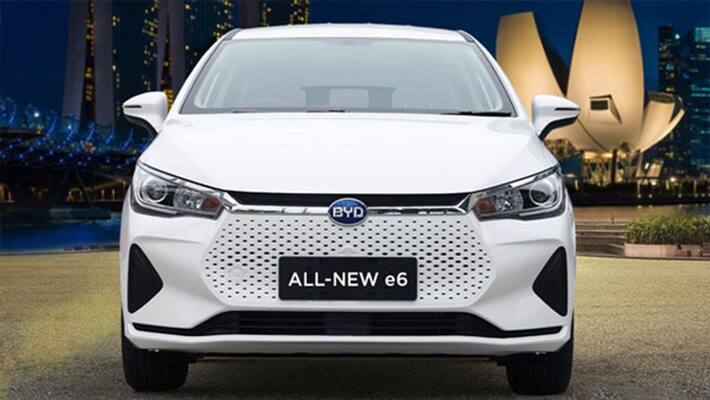 BYD India launches electric MPV e6 Launched BYD India launches electric MPV e6 Launched