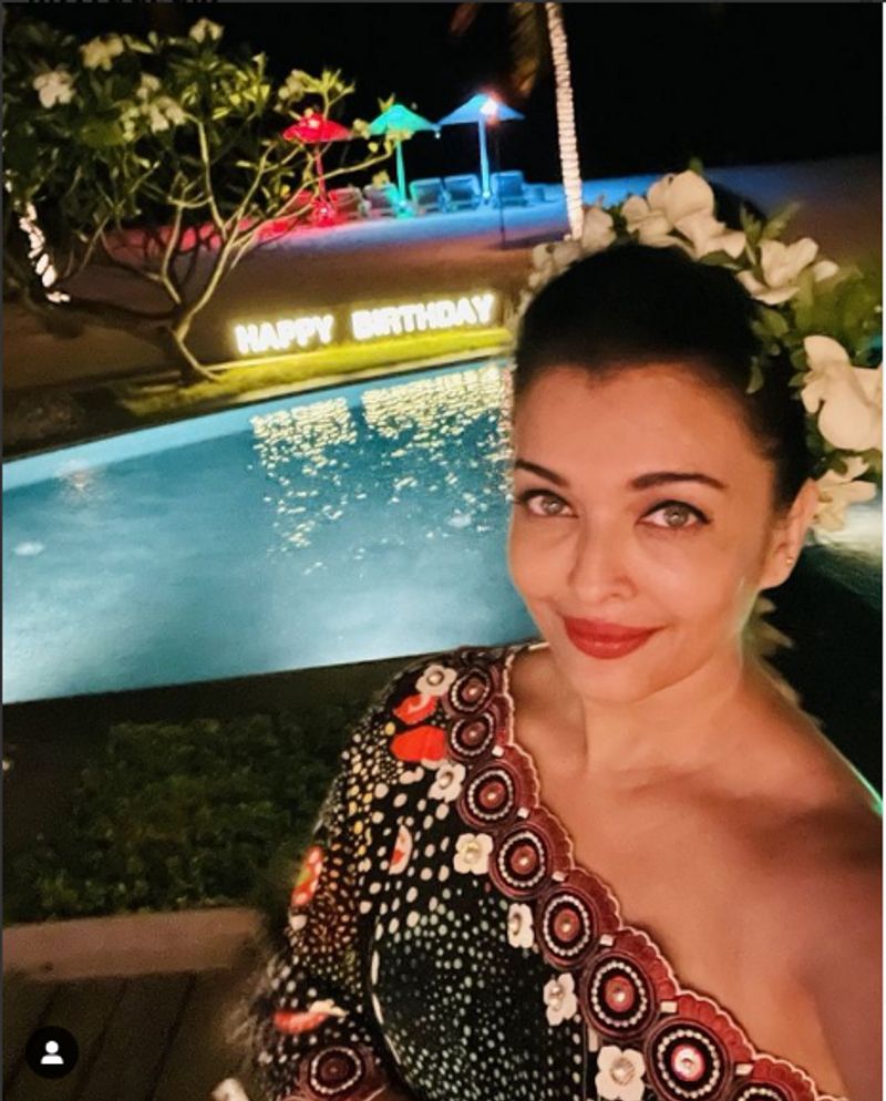 Aishwarya Rai celebrates her birthday with husband Abhishek Bachchan and daughter