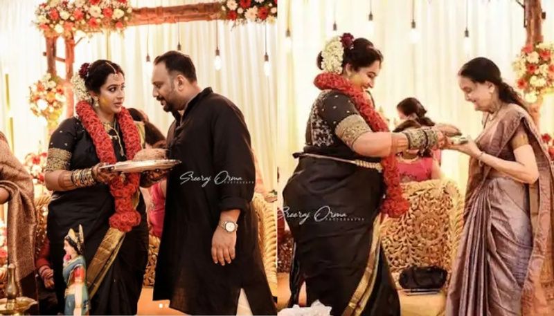 Sowbhagya Venkitesh shared her maternity photoshoot pics