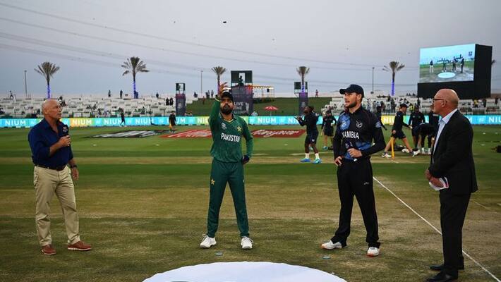 T20 World Cup 2021: Pakistan won the toss against Namibia T20 World Cup 2021: Pakistan won the toss against Namibia