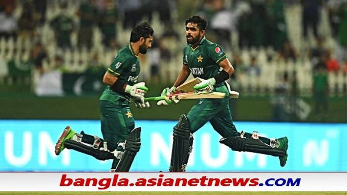 T20 World Cup 2021 - Babar and Rizwan's half century, Pakistan set 190 runs target for Namibia in Abu Dhabi ALB T20 World Cup 2021 - Babar and Rizwan's half century, Pakistan set 190 runs target for Namibia in Abu Dhabi ALB