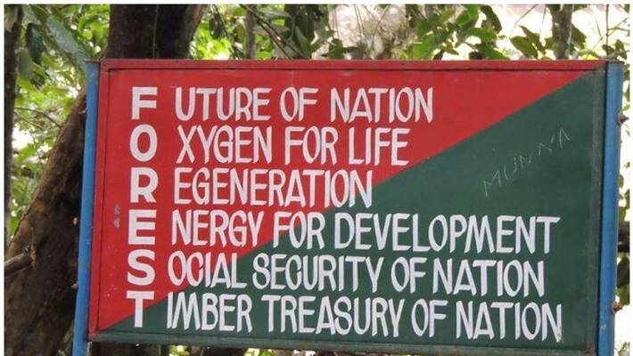 Forest department halt the farming of Adivasis Forest department halt the farming of Adivasis