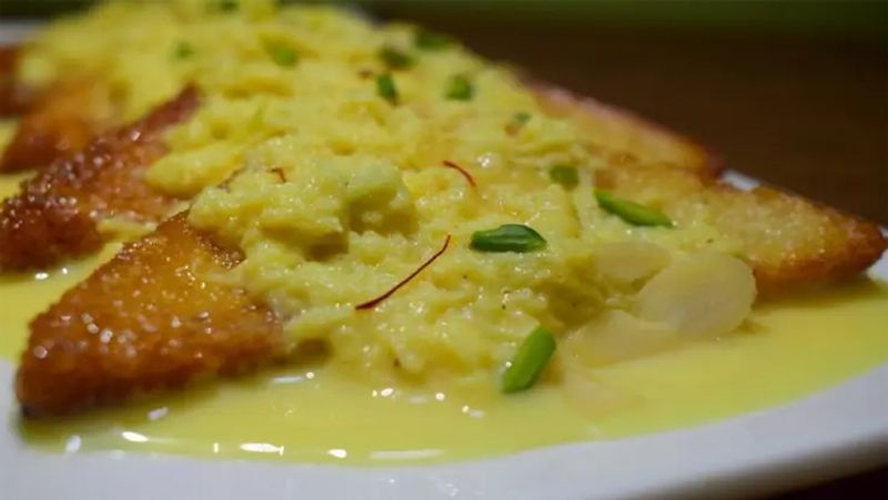 Diwali 2021: try this unique shahi tukda recipe with bread on this festive season